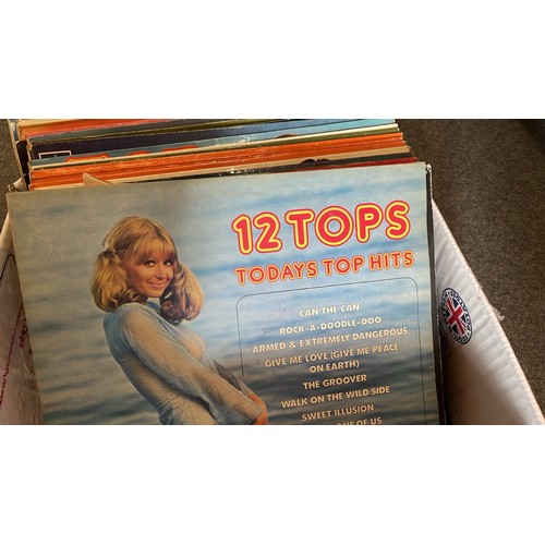 555 - TOP OF POPS AND 12 TOPS LPS