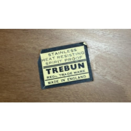 299 - RETRO TREBUN WOODEN TRIO TRAY SET