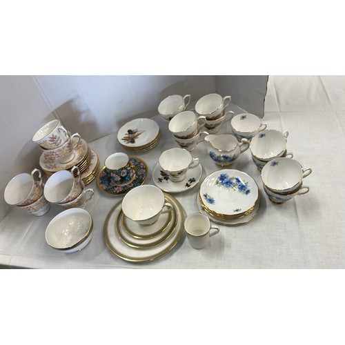 641 - QTY OF MIXED PART TEA SETS