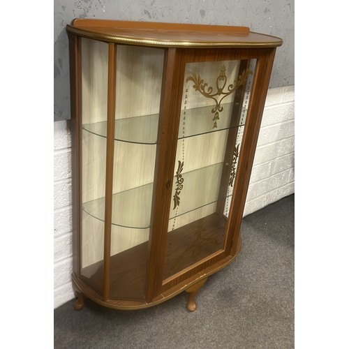 746 - WALNUT GIN CABINET