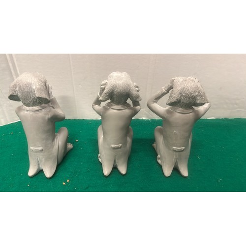 699 - SEE NO EVIL , SPEAK NO EVIL , HEAR NO EVIL DOGS