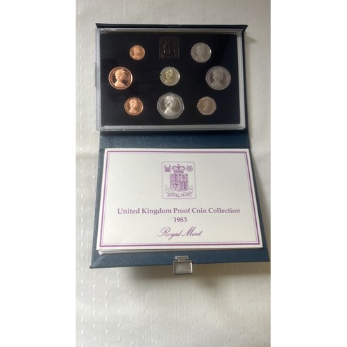 43 - 1983 UK COIN PROOF SET