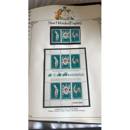 36 - THREE FOLDERS OF COMMONWEALTH MINT STAMPS