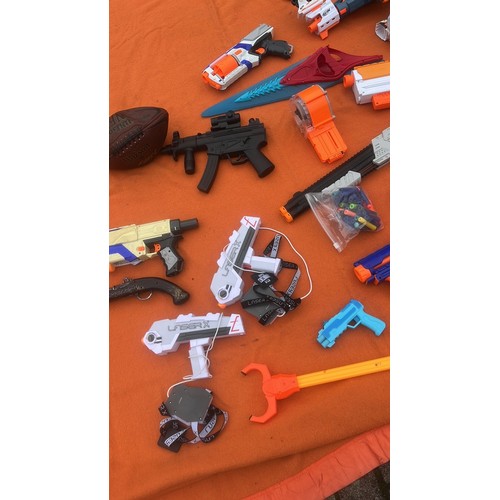 789 - QTY OF USED NERF GUNS