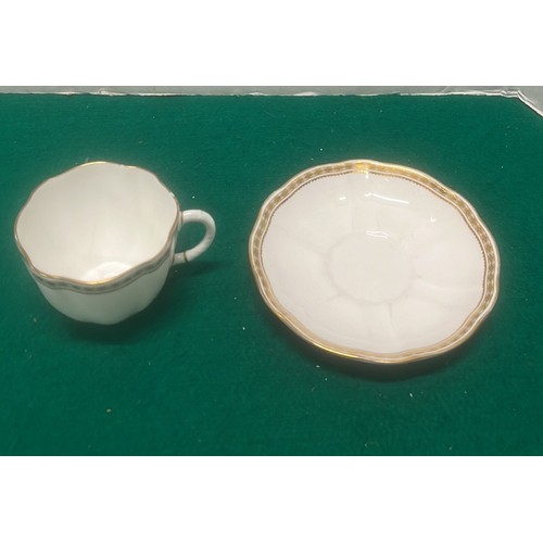 640 - ROYAL CROWN DERBY CUP AND SAUCER