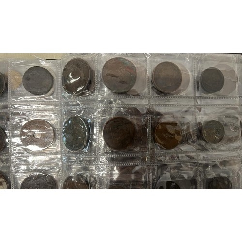 990 - FOLDER OF MIXED COINAGE