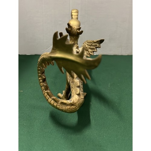 225 - BRASS DRAGON FIGURE