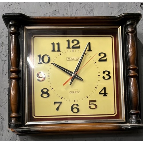 221 - TWO WALL CLOCKS / SEE PICTURES