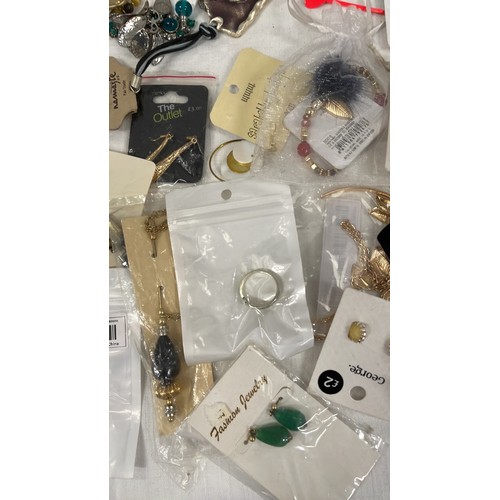 206 - PACKAGED COSTUME JEWELLERY