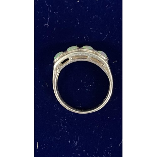 187 - SILVER RING SIZE Q