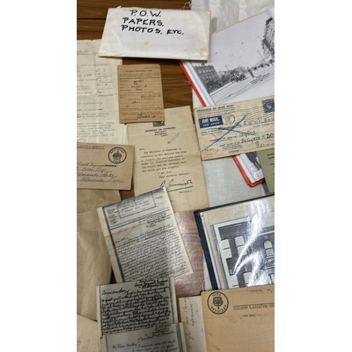 109 - P.O.W LETTERS FROM STALAG XI-B HAO 7004 GERMANY AND OTHER EPHEMERA