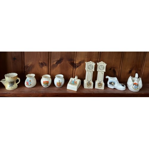 40 - QTY OF CRESTED WARE