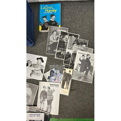 17 - LARGE QTY OF LAUREL & HARDY EPHEMERA