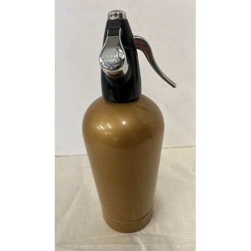 5 - SODA SYPHON IN GOLD FINISH