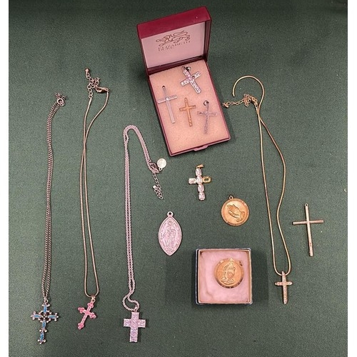 45 - QTY OF CRUCIFIXES