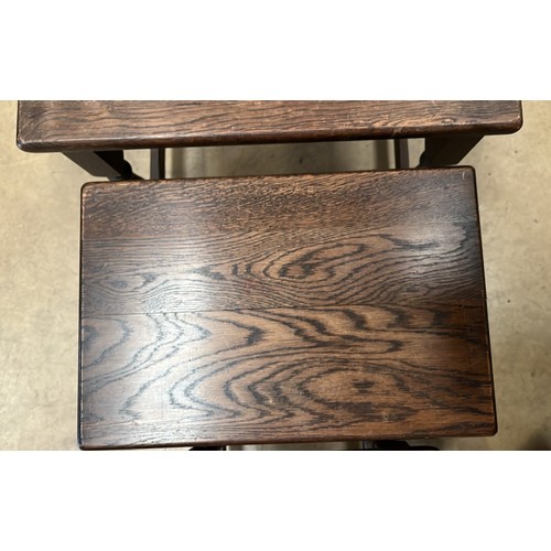 334 - OAK NEST OF TABLES