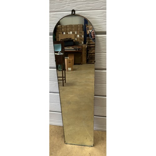 345 - ARCH TOP FRAMELESS MIRROR