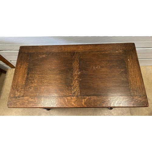 358 - OAK MONKS BENCH