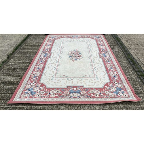 363 - LARGE OVER FLOOR RUG 9 X 6 FT