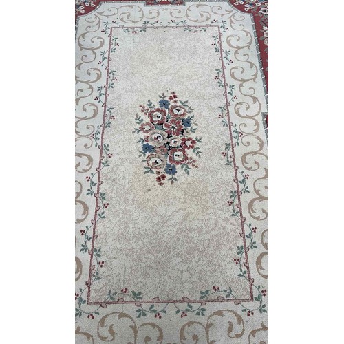 363 - LARGE OVER FLOOR RUG 9 X 6 FT