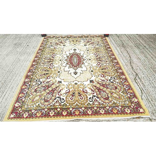 369 - LARGE FLOOR OVER RUG 9 X 6 FT