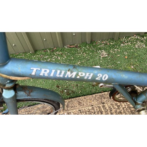 379 - TRIUMPH 20 LADIES FOLDING BICYCLE