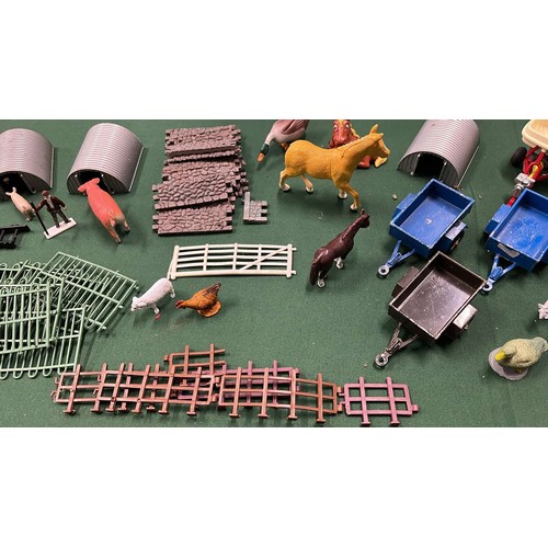 276 - SELECTION OF BRITONS FARM TOYS