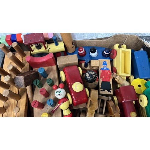 281 - VINTAGE WOODEN TOYS