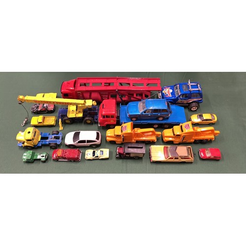 282 - MIXED SCALE DIE CAST TOYS