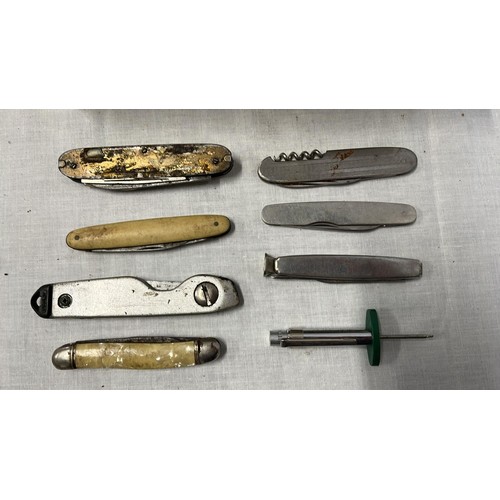 395 - QTY OF MIXED POCKET KNIFES