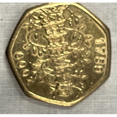 262 - KEW GARDEN 50P COIN