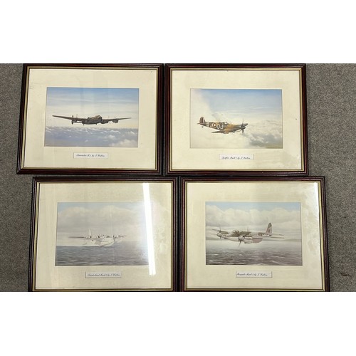 260 - FRAMED BATTLE OF BRITON AIRCRAFT