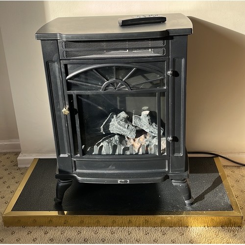 427 - ELECTRIC WOOD BURNER STYLE HEATER