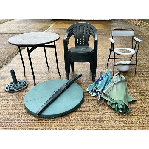 484 - QTY OF USED GARDEN ITEMS