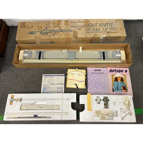 568 - BOXED LK150 KNITTING MACHINE