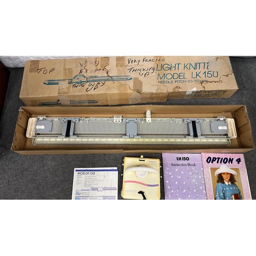 568 - BOXED LK150 KNITTING MACHINE