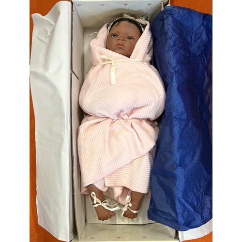 223 - THE ASHTON -DRAKE GALLERIES LARGE BABY DOLL WITH BOX