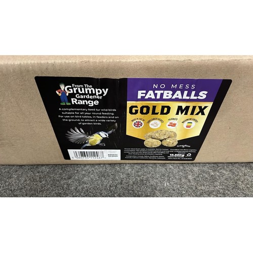 629 - NO MESS FAT BALLS GOLD MIX BIRD FOOD / PART BOX