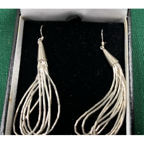 167 - TWO PAIRS OF EARRINGS