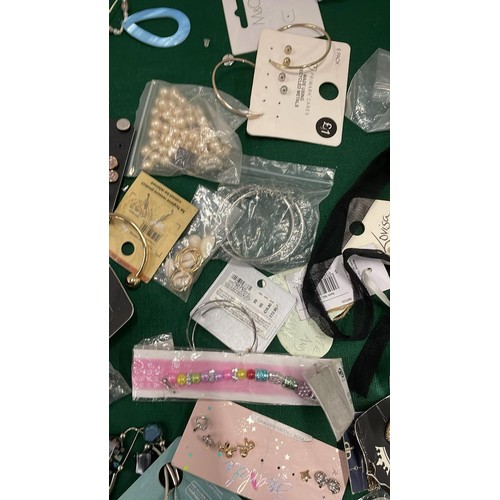 195 - PACKAGED COSTUME JEWELLERY