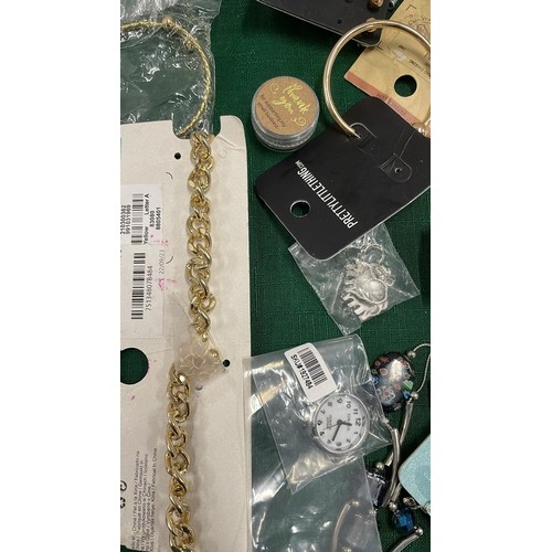 195 - PACKAGED COSTUME JEWELLERY