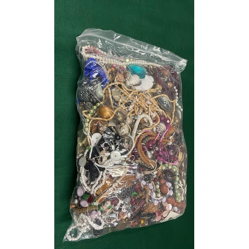 190 - MIXED COSTUME JEWELLERY 3.140 KG