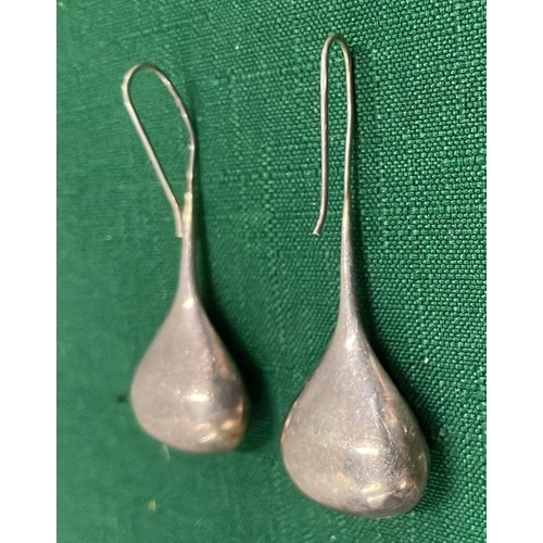 104 - 925 PEAR DROP EARRINGS