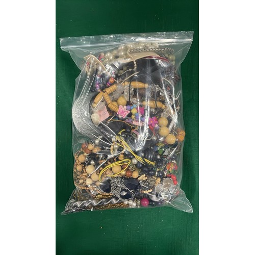 155 - QTY OF COSTUME JEWELLERY 2.52 KG