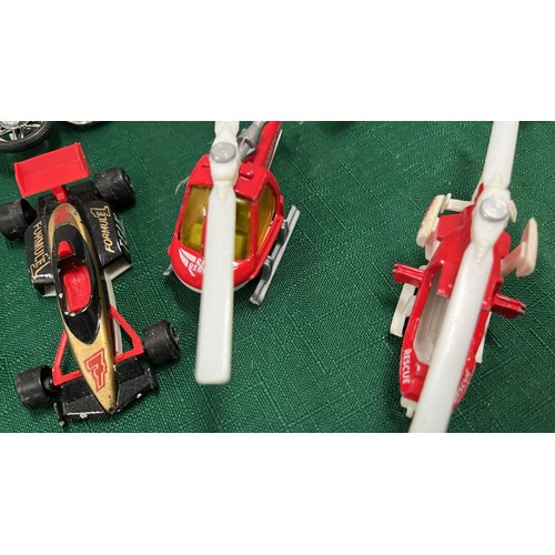 77 - MOTOR BIKE AND RACE CAR MODELS