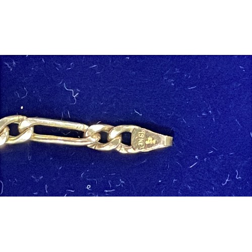 249A - 18ct GOLD BRACELET-weight 2,28 gr