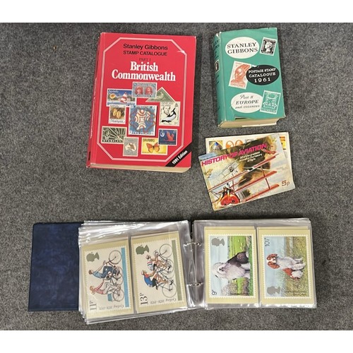 6 - STAMP BOOKS AND POST CARDS