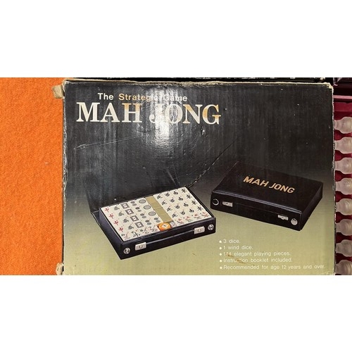 66 - CHESS SETS AND MAH JONG