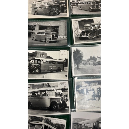 35 - 49 X BLACK AND WHITE BUS AND BUS RELATED PHOTOGRAPHS BY ALAN CROSS AND ALAN ROSS / HERTFORDSHIRE , B... 