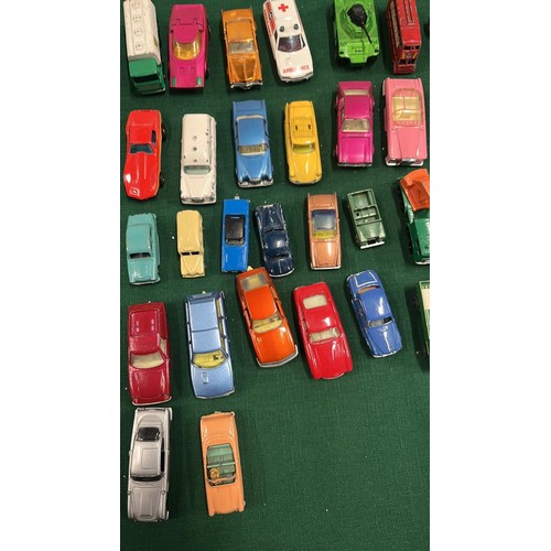 33 - COLLECTION OF LESNEY MATCHBOX DIE CAST VEHICLES